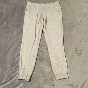 Nike Sportswear Club Fleece Joggers Mens Medium Gray Sweatpants
